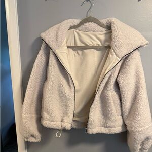 Lululemon Women's Cream Sherpa Jacket